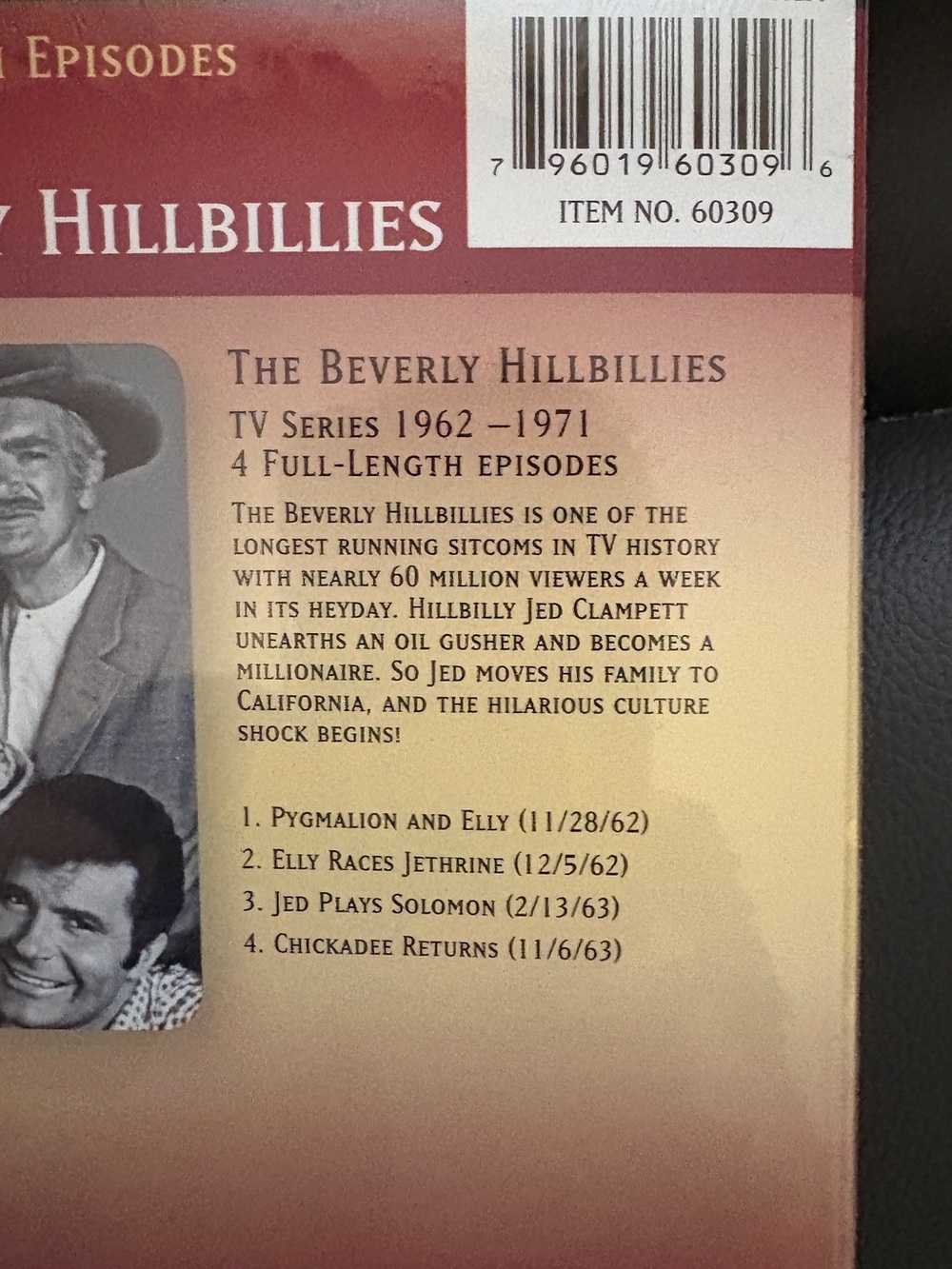 Five DVD Collection for the Nostalgic TV Viewer-Popular TV Shows from the Past - Picture 7 of 9